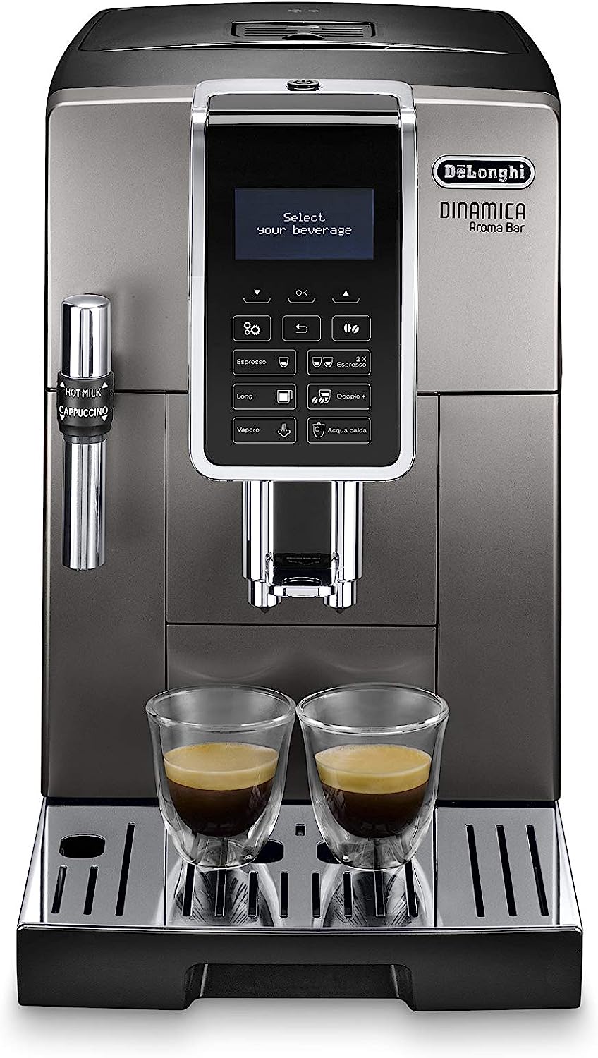 De Longhi ECAM35937TB M.caffe' Automat. 1450w Disp.touch 1.8lt Titan –  Bartolucci Srl