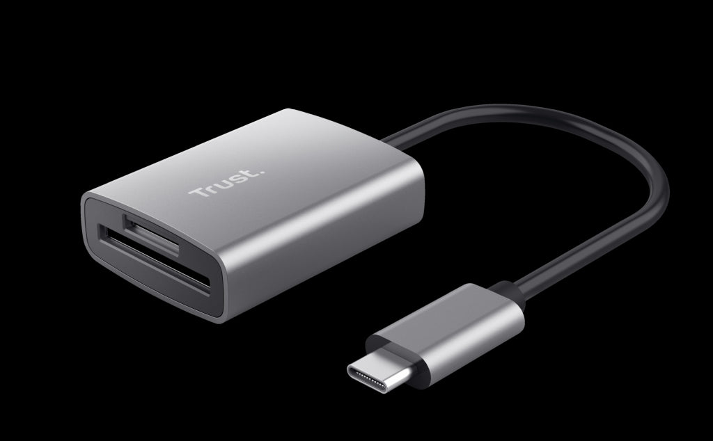 Trust Dalyx lettore di schede USB 3.2 Gen 1 (3.1 Gen 1) Alluminio