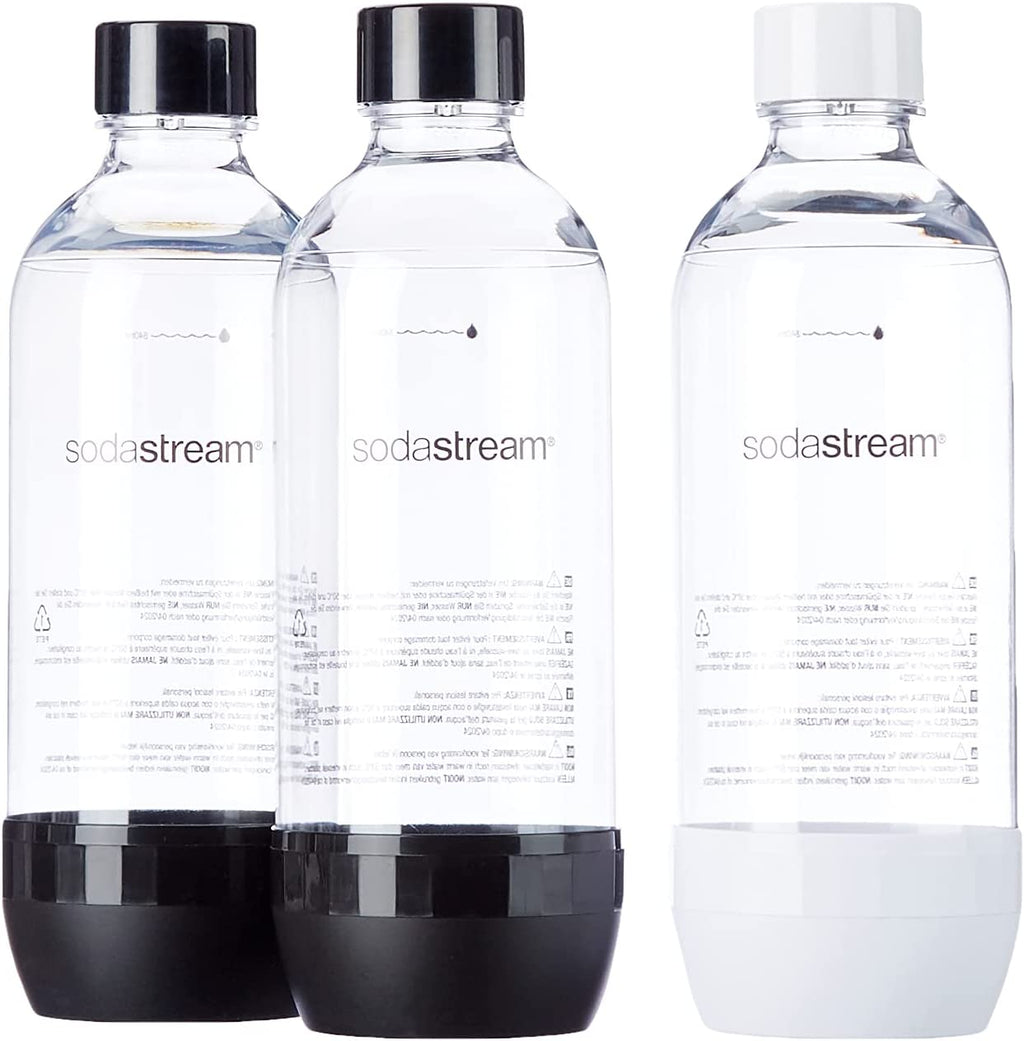 Sodastream Bottiglia in platisca 1 lt. Per tutti i gasatori (3 pezzi) – Bartolucci  Srl