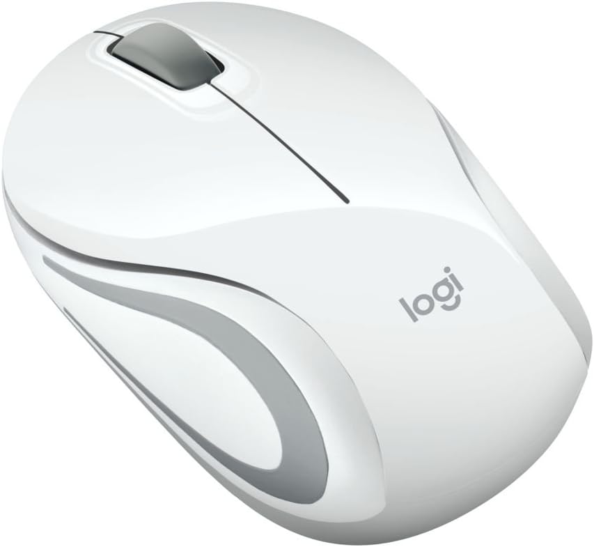 Logitech 910002735 Mouse Mini Wireless M187 Bianco