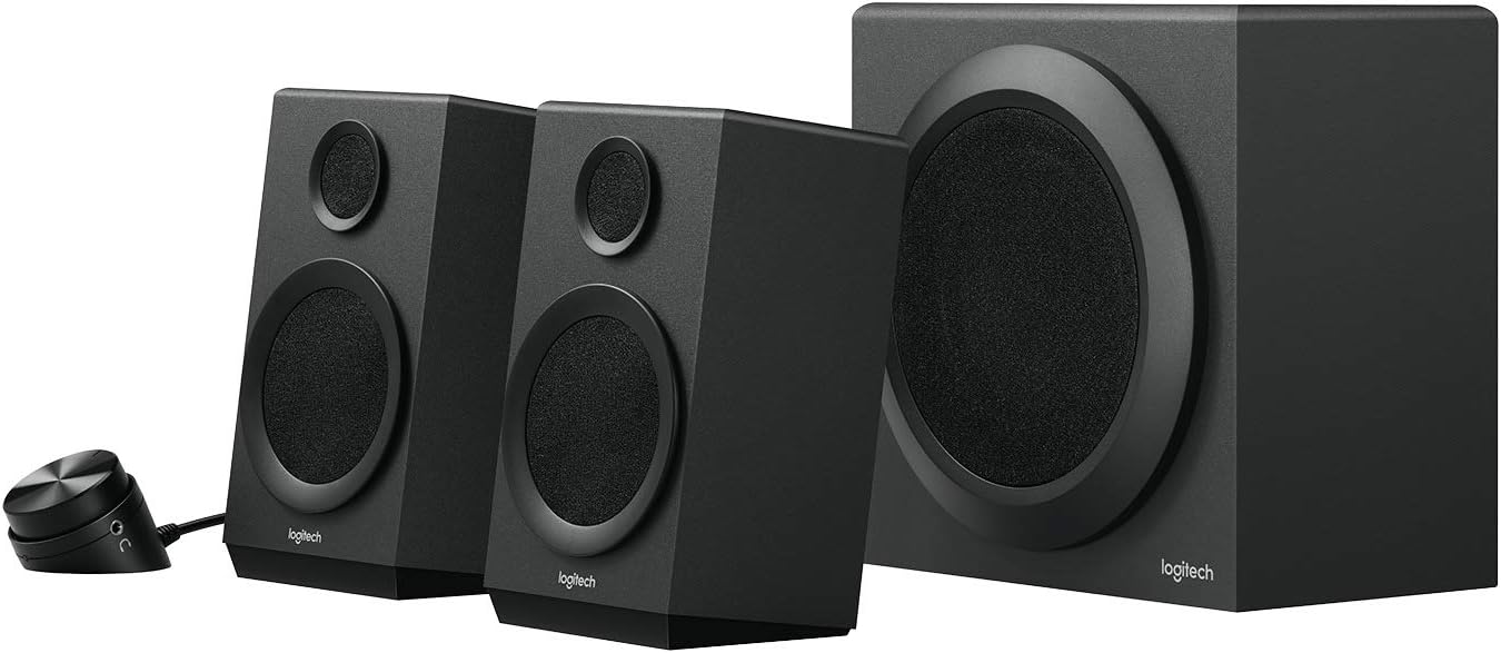 Logitech 980001202 Casse Pc 2.1 80w 55hz-20khz Rca Z333 Nero