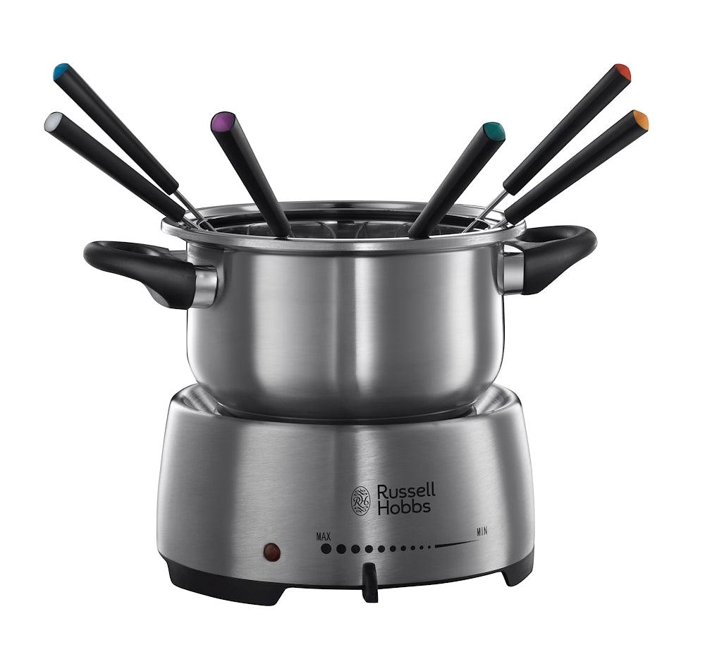 Russell Hobbs 2256056 Fonduta 1200w 2lt 6forchette Temp.regol.inox