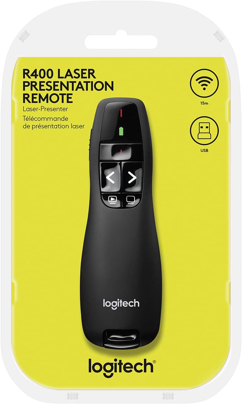 Logitech 100910356 Wireless Presenter R400