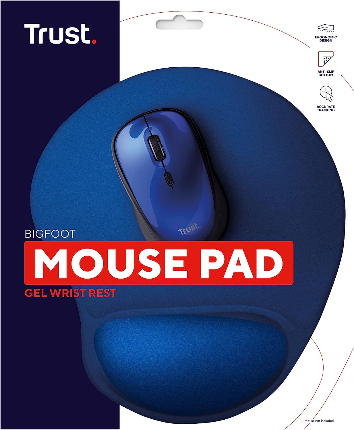 Trust BigFoot Tappetino per mouse Blu