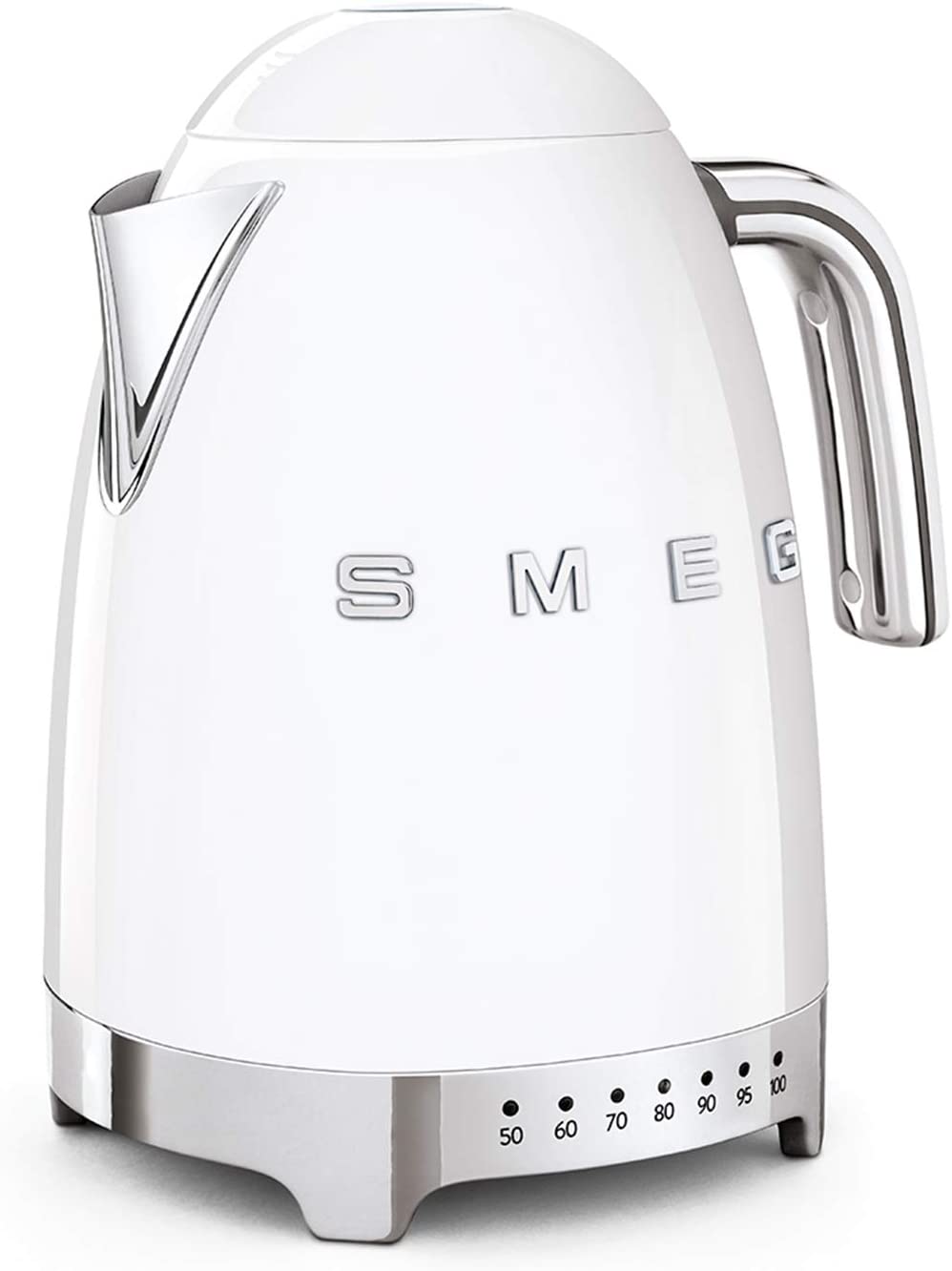 Smeg KLF04WHEU - Bollitore ELettrico, 2400W, 1.7 LT, Bianco