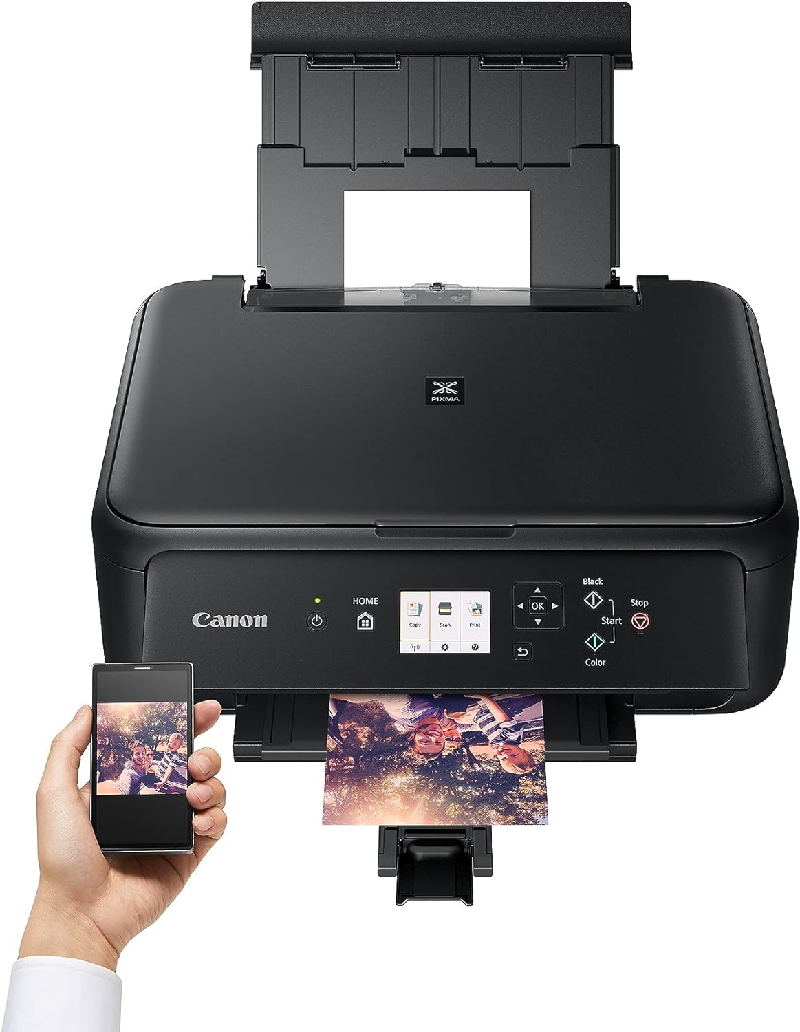 Canon TS5150 Mf.inkjet 13ppm F/r Usb Bt Wifi 2cart. Lcd Nero