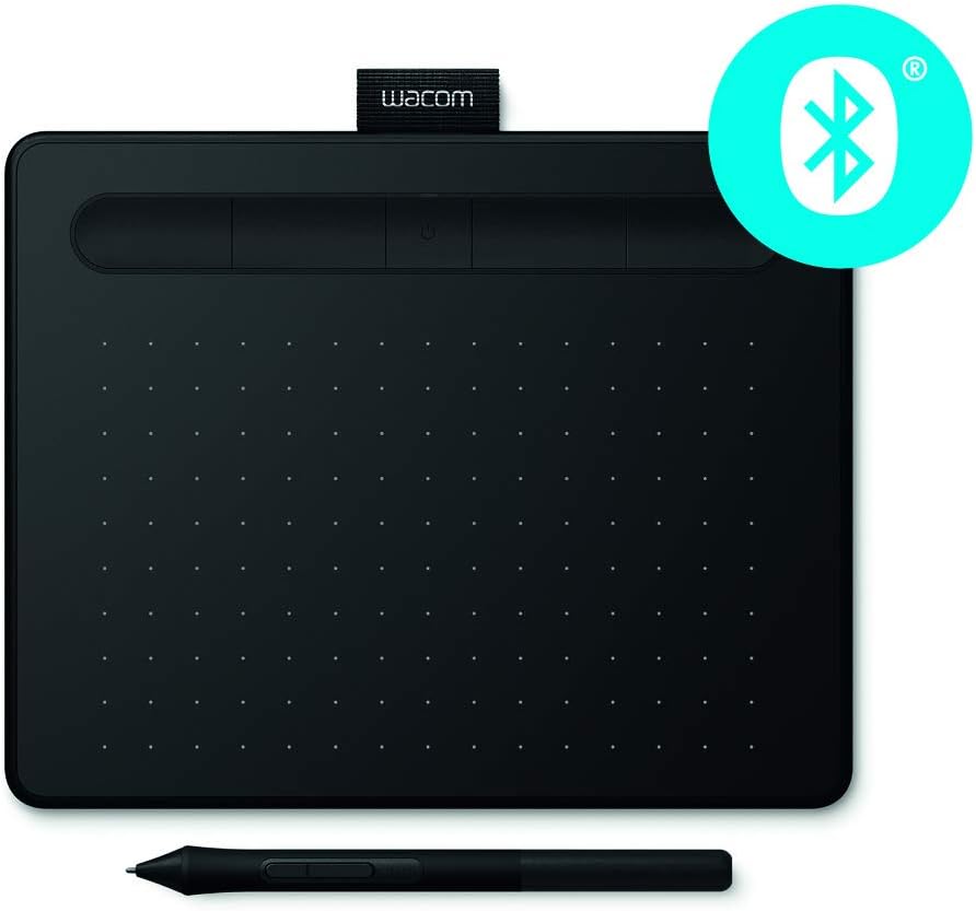 Wacom CTL4100WLKS Tavoleta Grafica Con Penna 4k Intuos C/2 Software