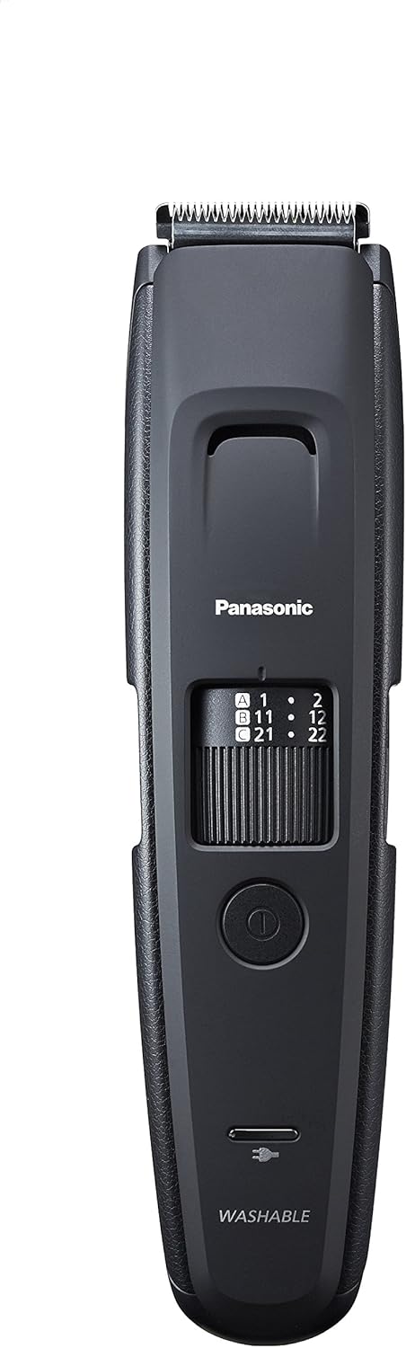 Panasonic ERGB86K503 Reg.barba Ric/rete 0.5-30mm Lama Titanio Led Nero