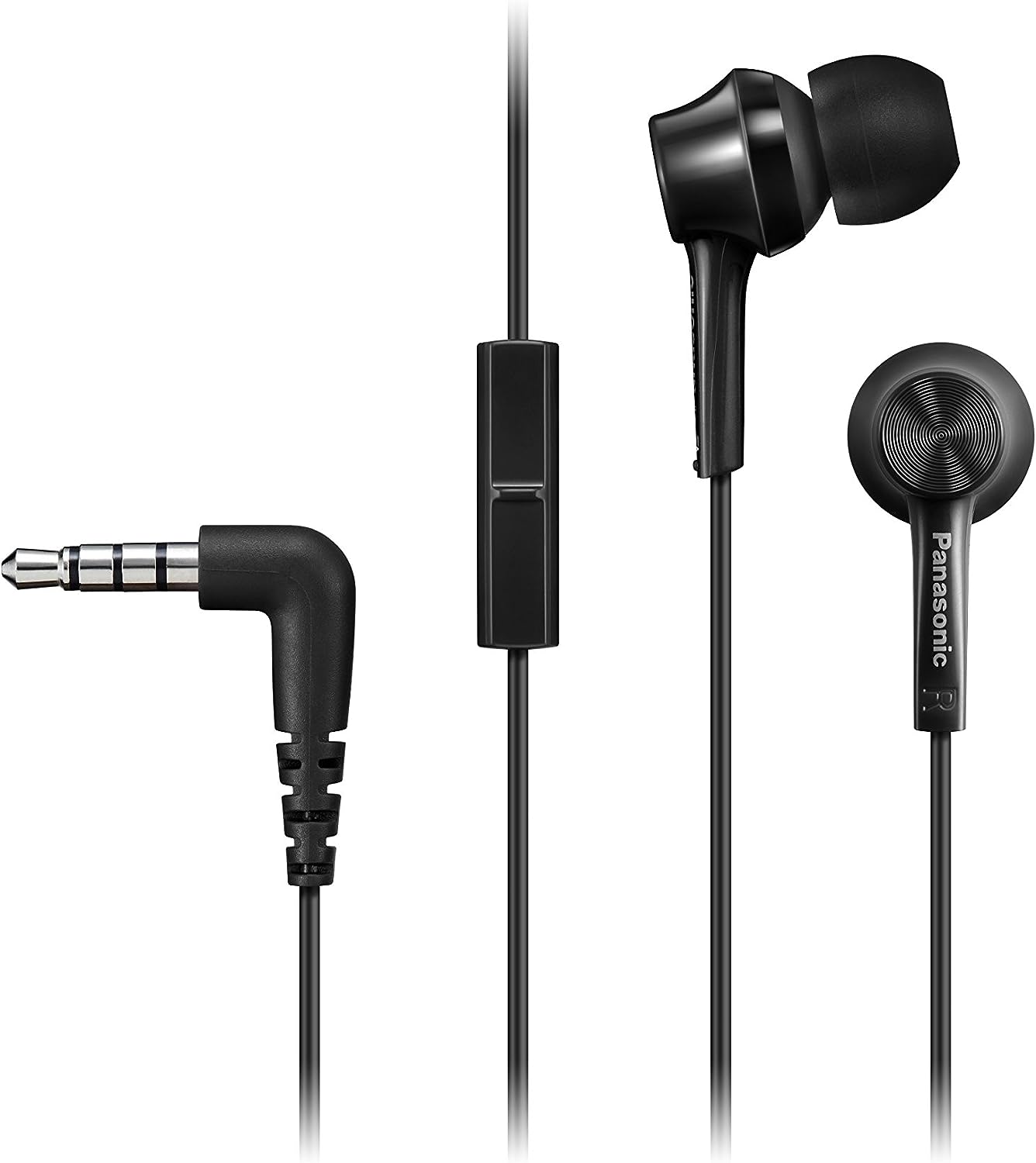 Panasonic RPTCM115EK Cuffia Auric.in-ear C/mic. 10-24khz 109db Nero