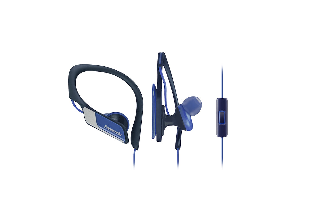 Panasonic RPHS35MEA Cuffia Auric.in-ear Clip Sport C/mic Blu