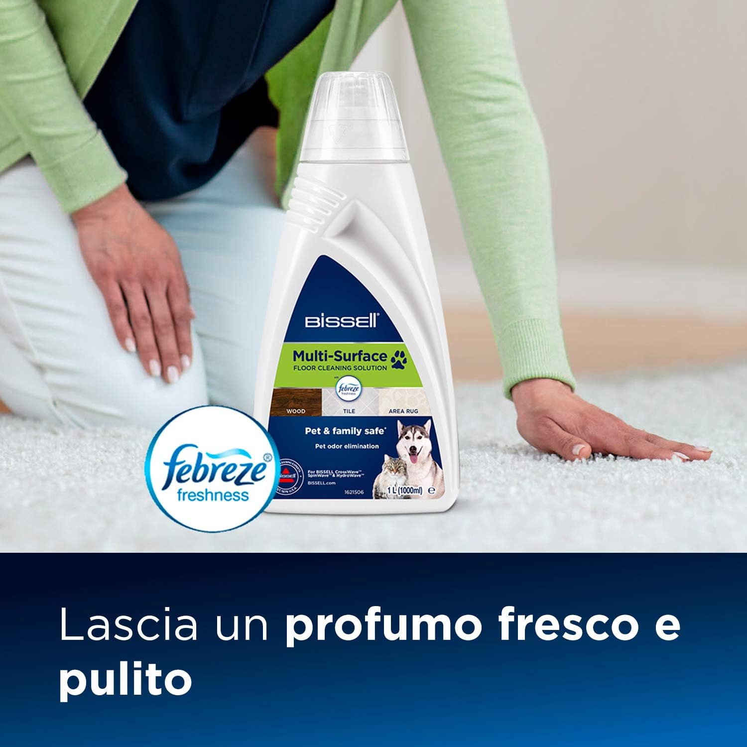 Bissell Detergente Pavimenti Multisurface Pet X Crosswave