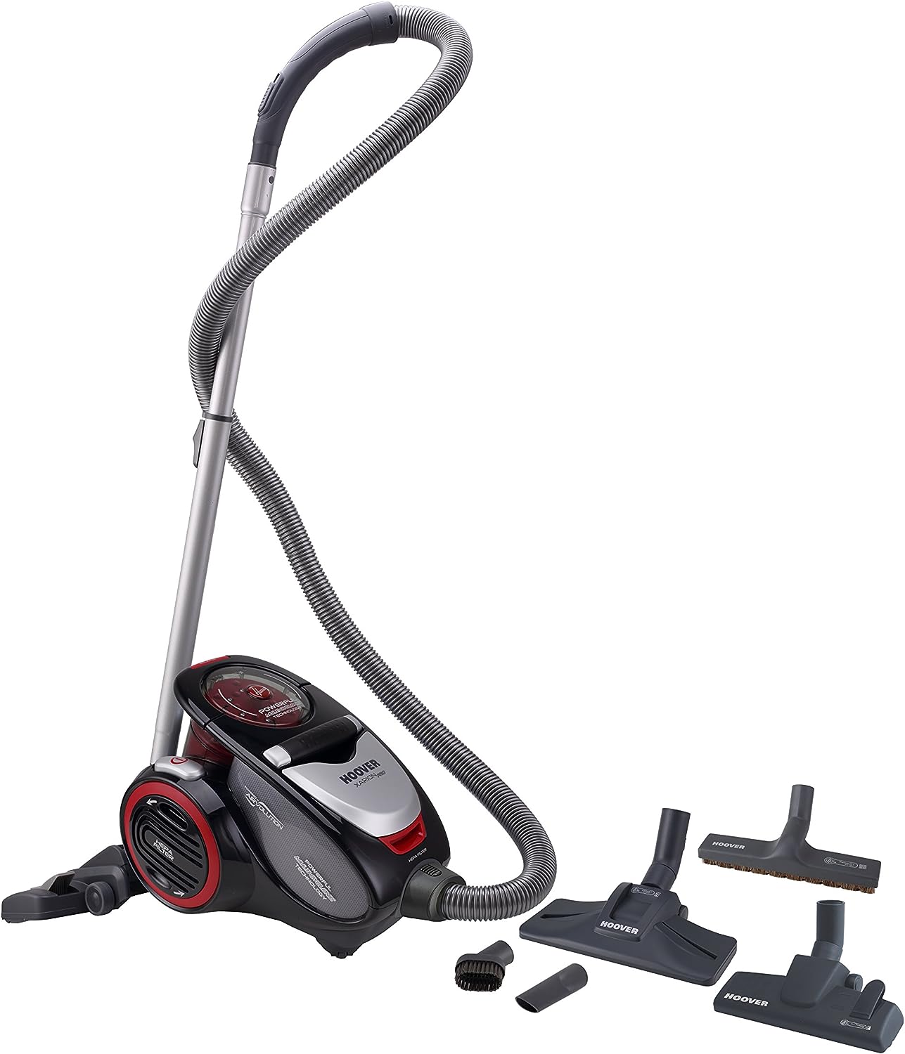 Hoover KS31PAR011 Aspir. S/sacco 1.8lt Hepa Nero/grigio