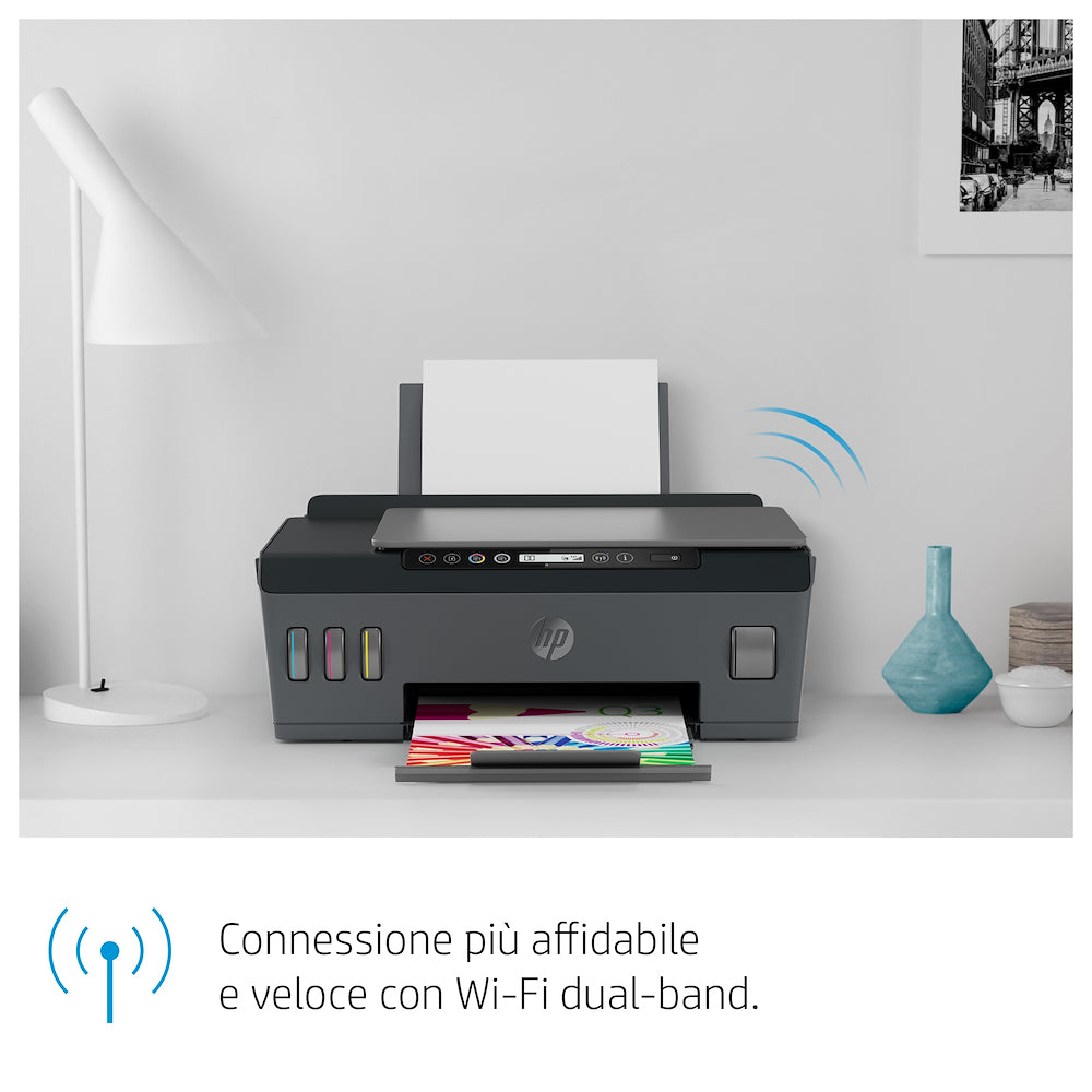 Hp 1TJ12A Mf.inkjet 11ppm 4serb. Wifi/bt Smart Tank Plus 555