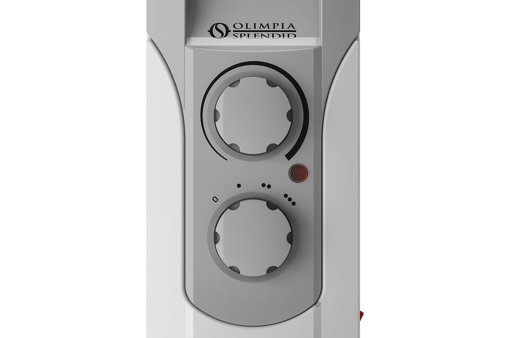 Splendid CALDORADHUMI13 Radiatore A Olio 2500w C/umidific. Ruote Bianco