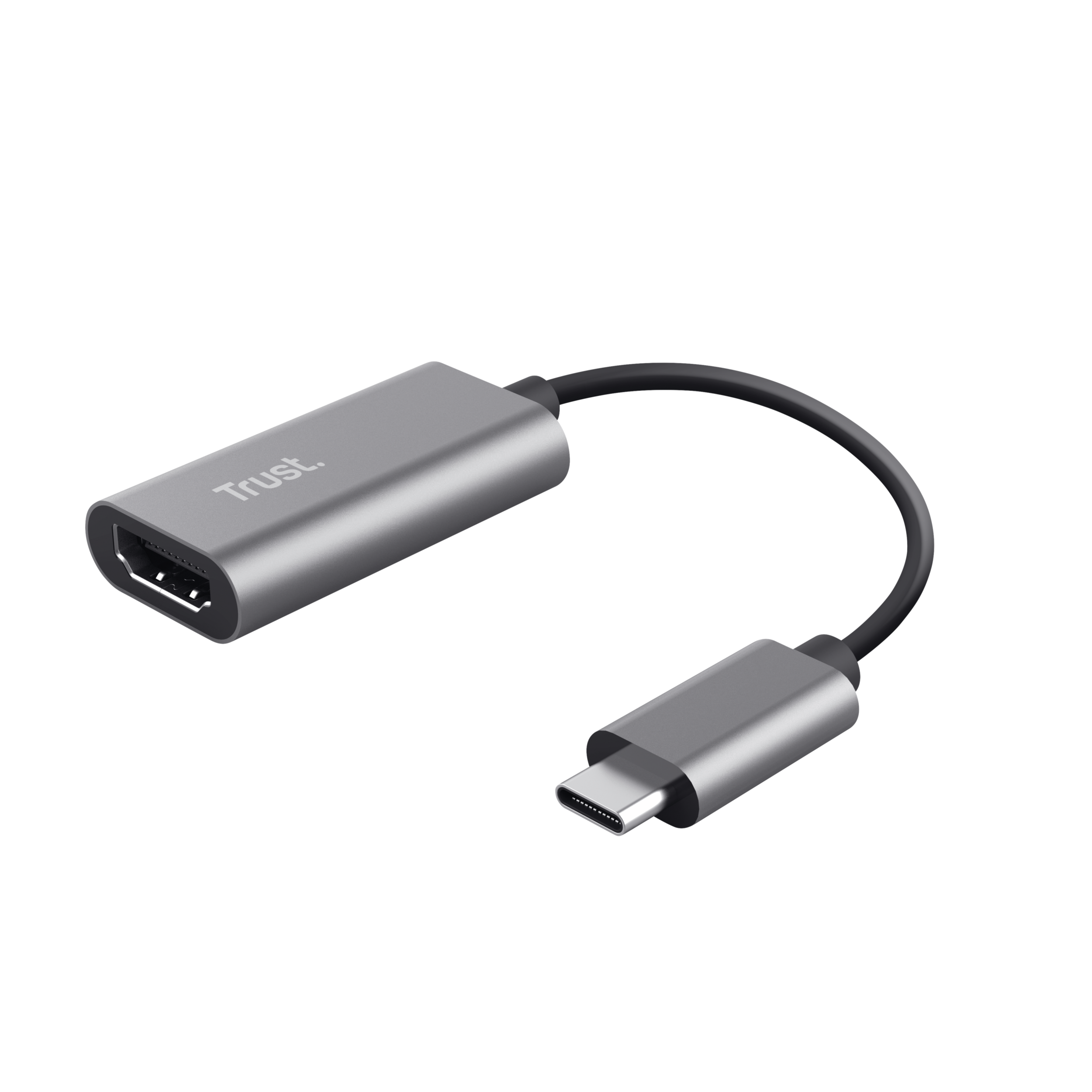 Trust Dalyx Adattatore da USB-C a HDMI Argento