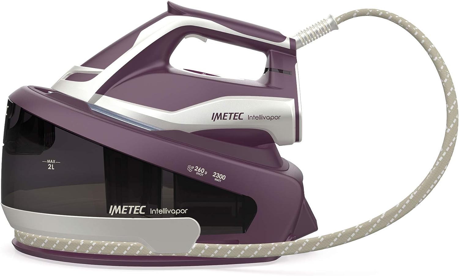 Imetec 9018 Ferro Car.continua 2300w 2lt Intellivapor Viola