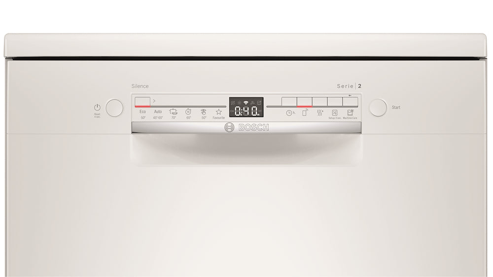 Bosch SMS2HTW54E Lavast.12cop Ce.e 6prog. V.polinox Wifi Bianco