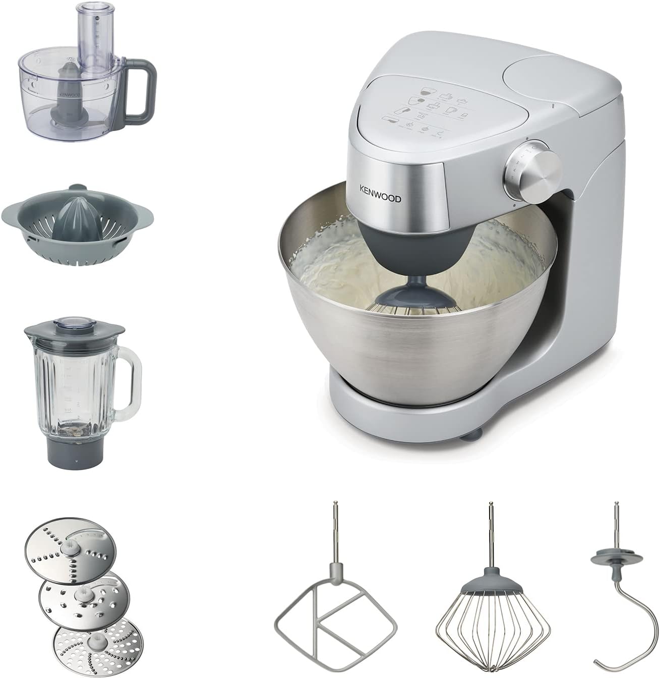 Kenwood KHC29A0SI Impastatore 1000w 4.3lt Ciot.inox Silver