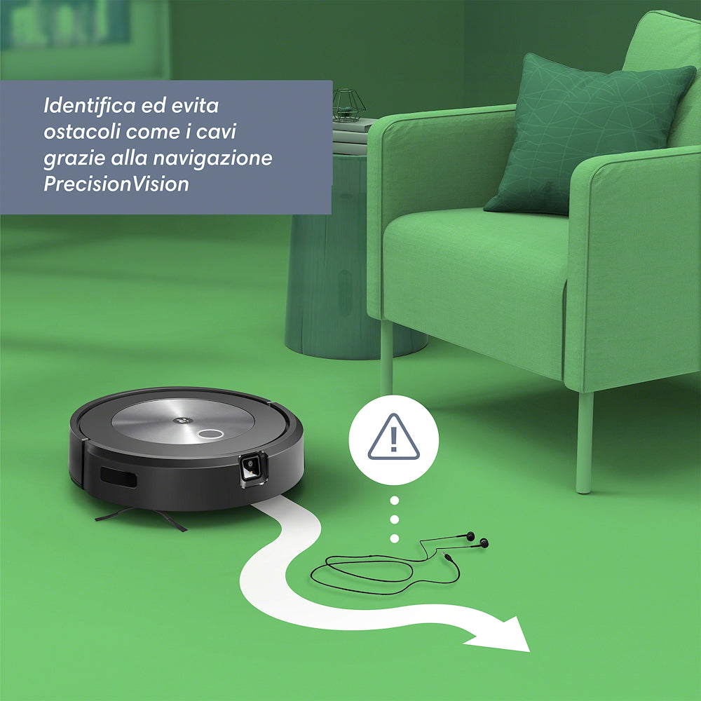 Irobot ROOMBAJ7 Robot Aspir. 0.4lt Wifi Grafite