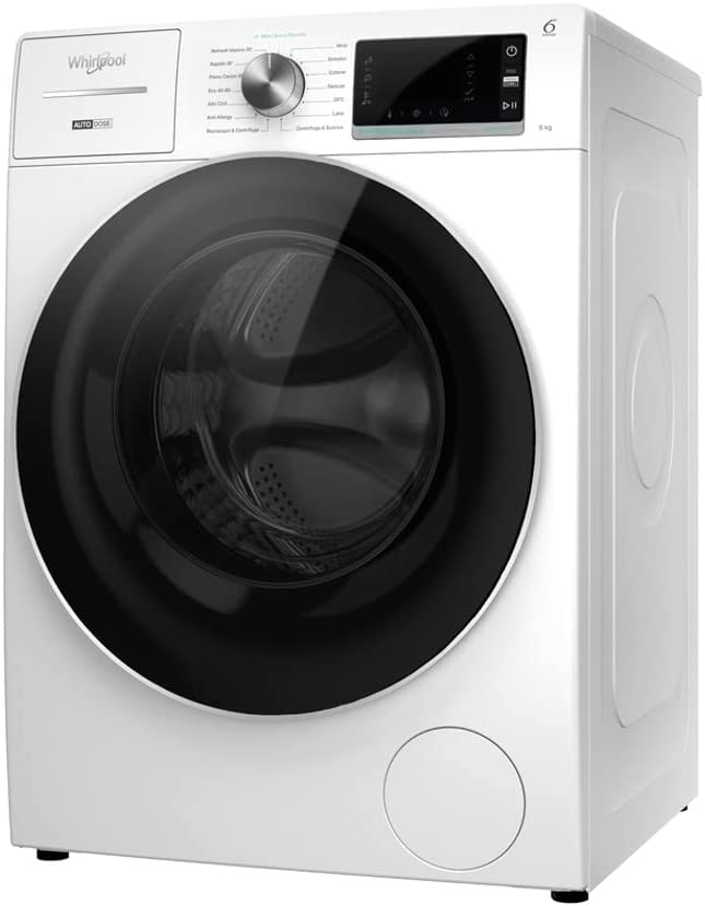 Whirlpool W7XW845WRIT Lav.c/front 8kg 1400giri Ce.b Best Zen Vap. 6senso