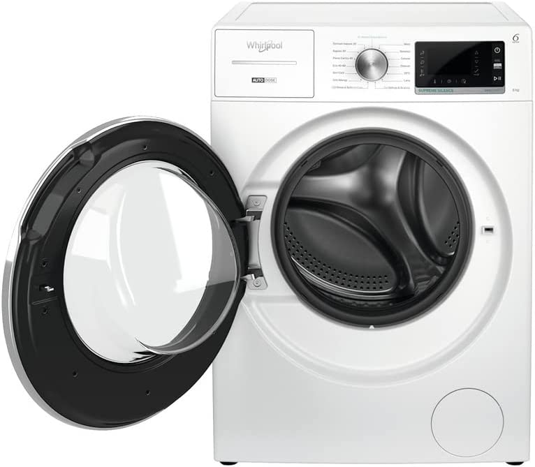 Whirlpool W7XW845WRIT Lav.c/front 8kg 1400giri Ce.b Best Zen Vap. 6senso