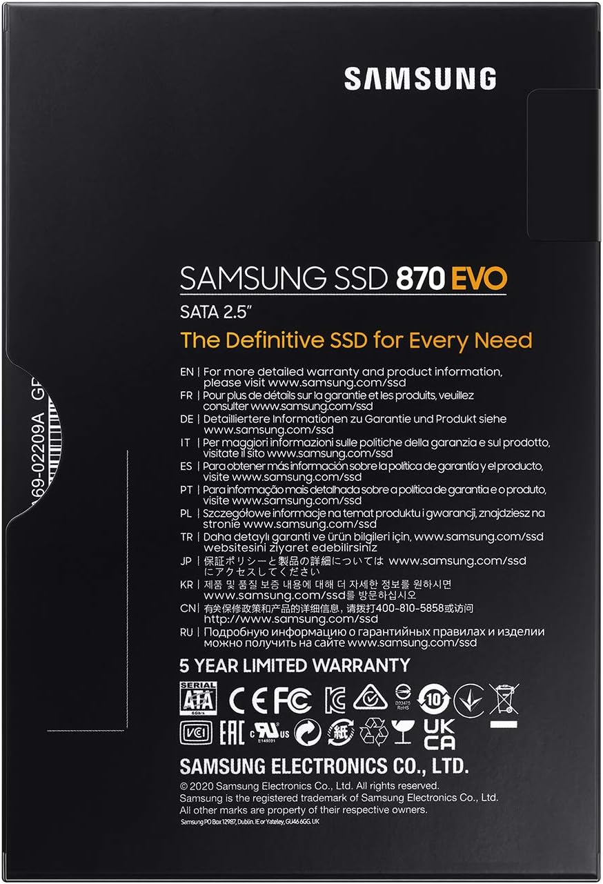 Samsung MZ77E1T0BEU Ssd Int. 2.5