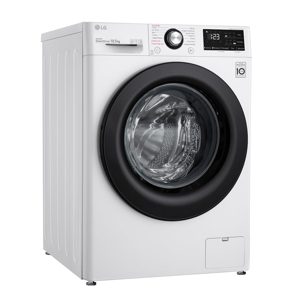 Lg F4WV310SAE Lav.c/front 10.5kg 1400giri Ce.a Aidd Vap. Inv.