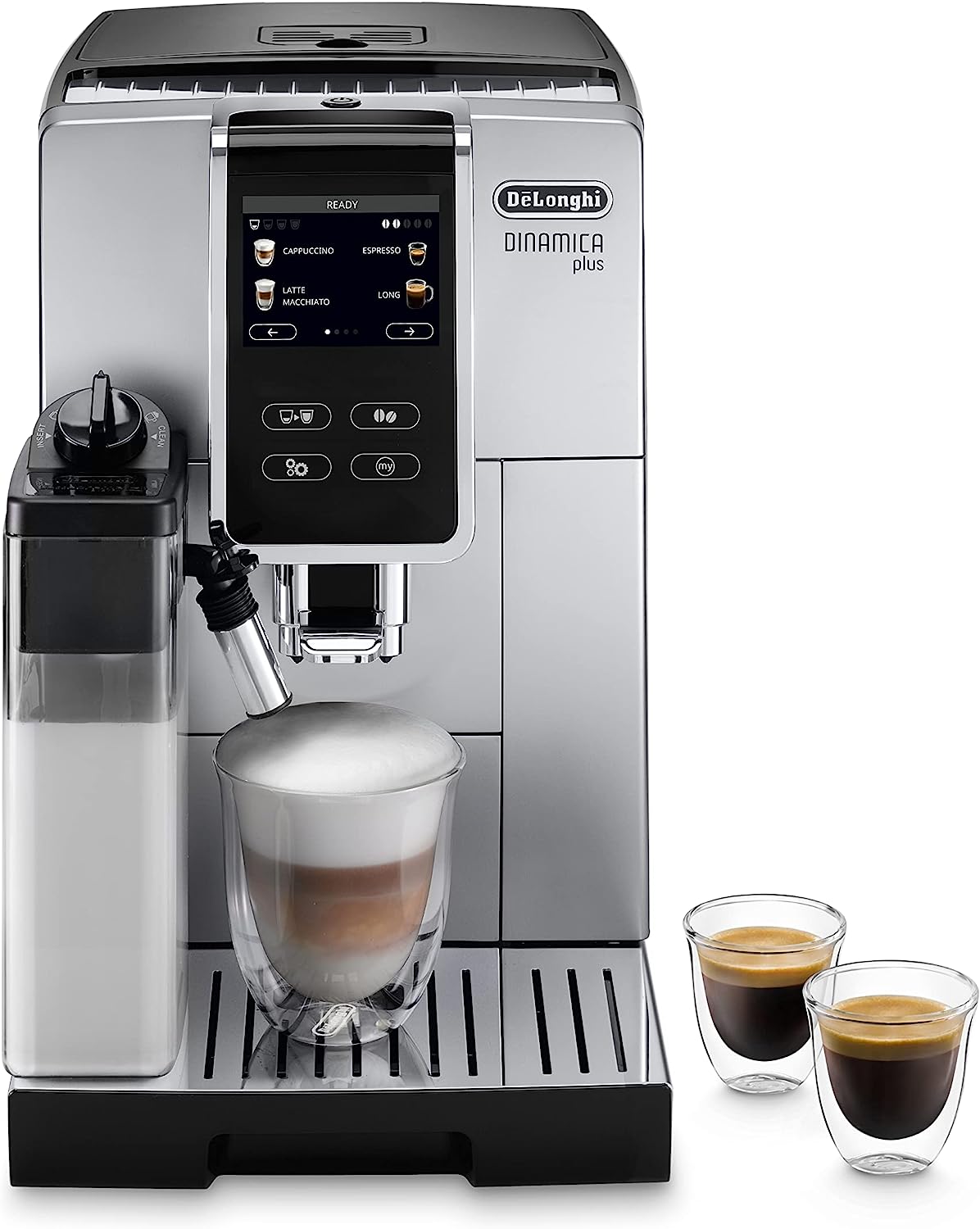 De Longhi ECAM37070SB M.caffe' Automat. 1450w Disp.touch Silver/black