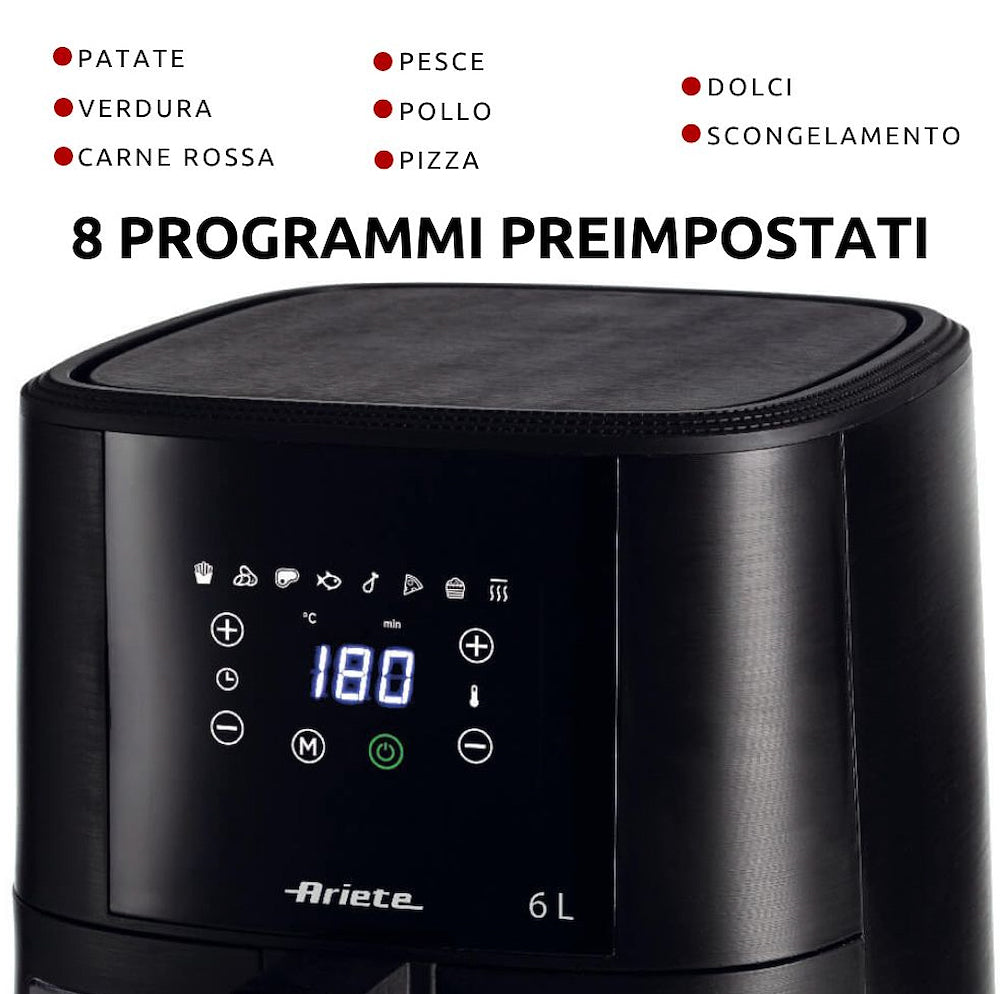 Ariete 4626 Friggitrice Ad Aria 6 litri