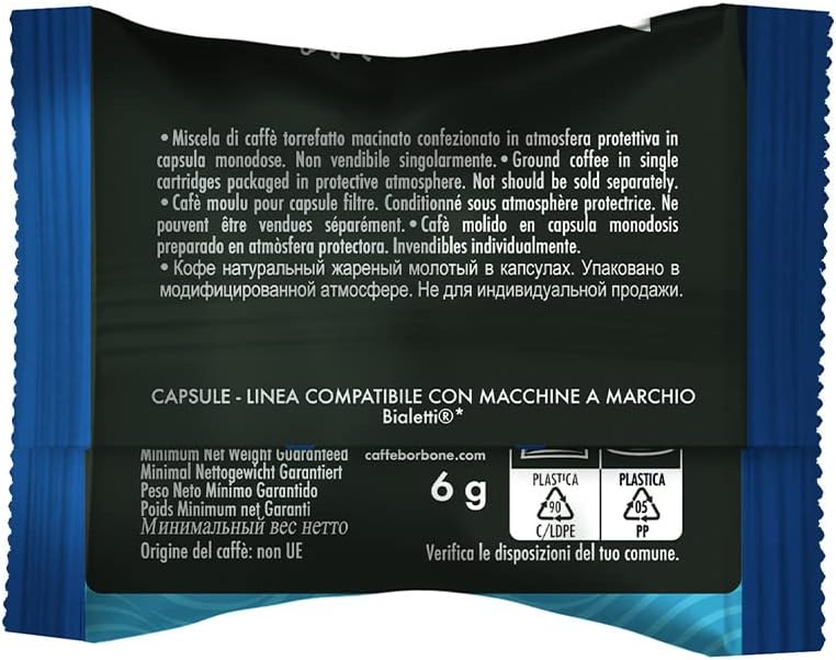 Caffè Borbone Capsule Compatibili Caffitaly Miscela Rossa 48pz – Bartolucci  Srl