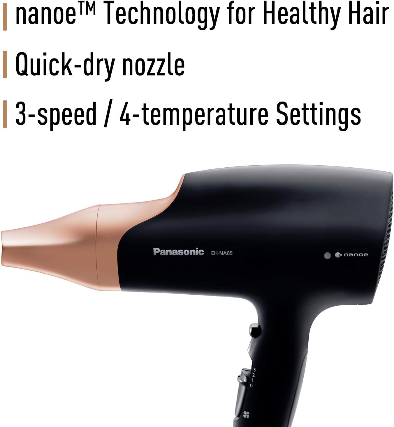 Panasonic Phon Asciugacapelli serie Hair Care Nanoe Rose Gold