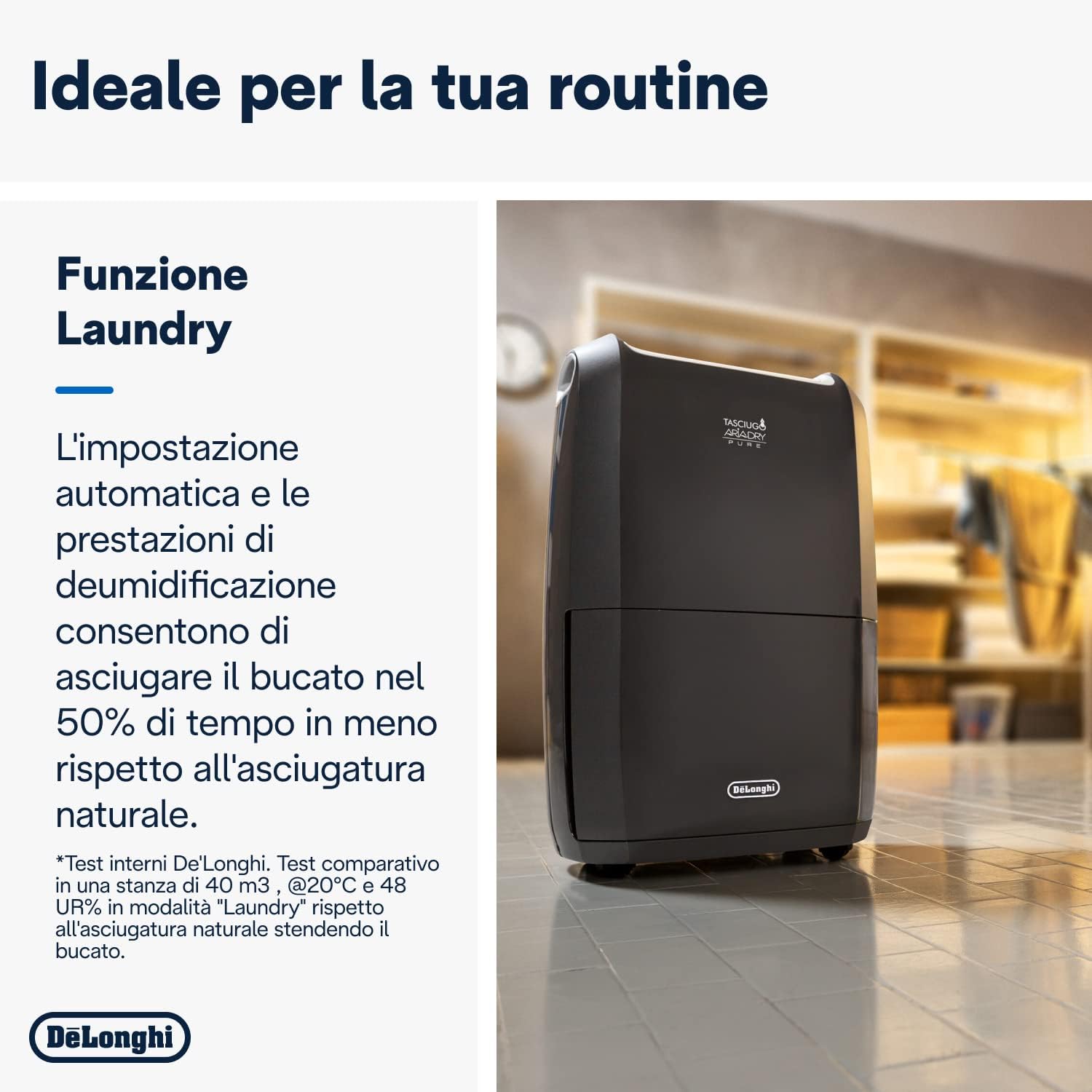 De Longhi Deumidificatore Tasciugo AriaDry Multi Bartolucci Srl