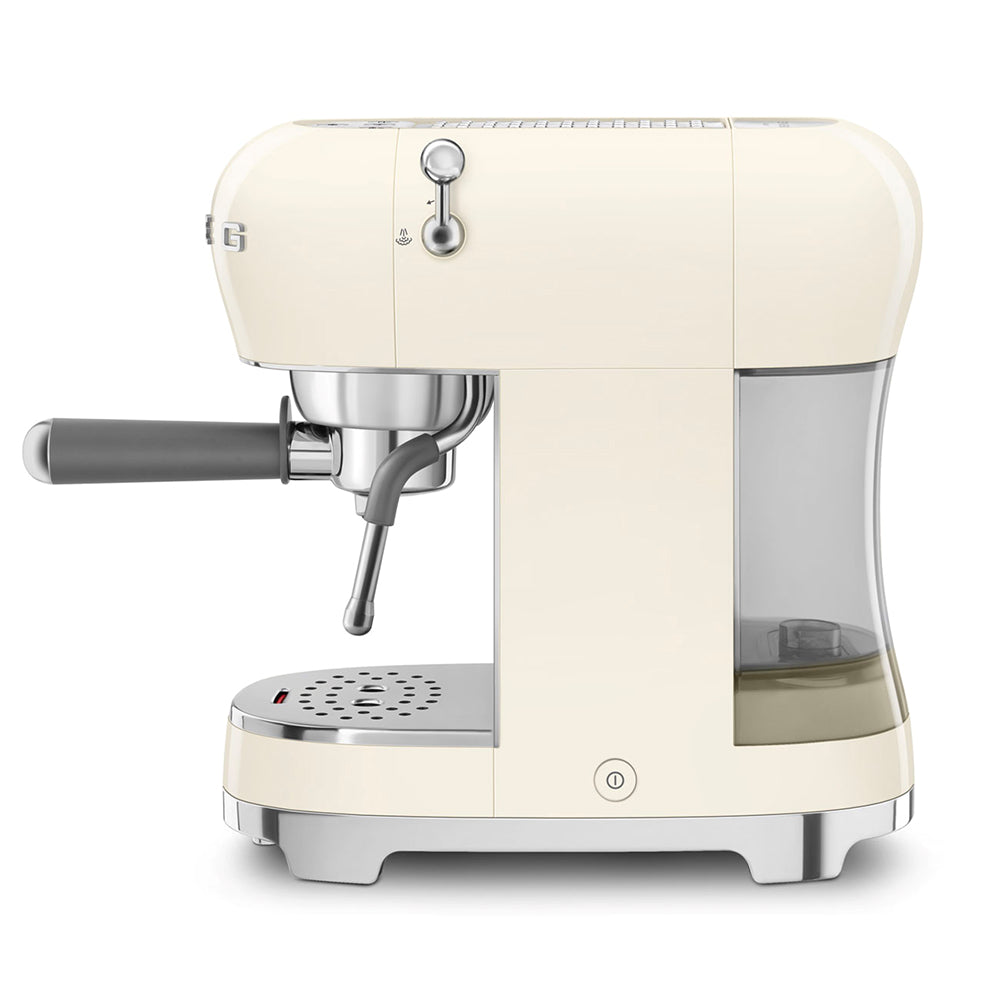 Smeg ECF02CREU M.caffe' Espresso 1350w C/cappucc. 50's Crema