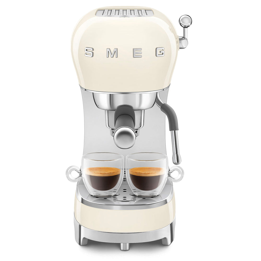 Smeg ECF02CREU M.caffe' Espresso 1350w C/cappucc. 50's Crema