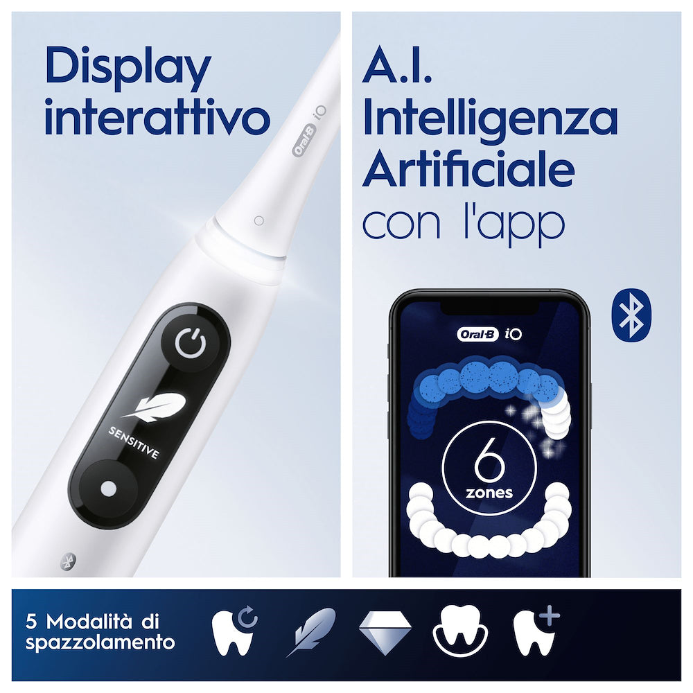 Oral-b ORALCENTERIO6 Spazz.elett. Io6 +idropulsore Oral Center