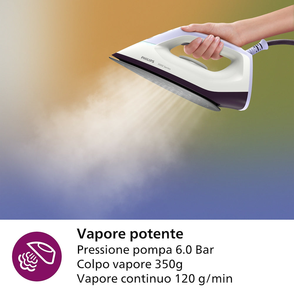 Rowenta DG9661 Ferro Cald.pressione 2800w 1.3lt Eco Steam Pro