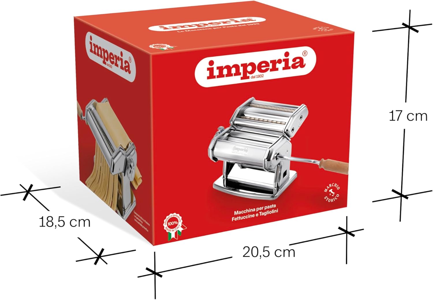 Imperia 3100 Sfogliatrice Pasta Imperia Ipasta T.2/6.5mm