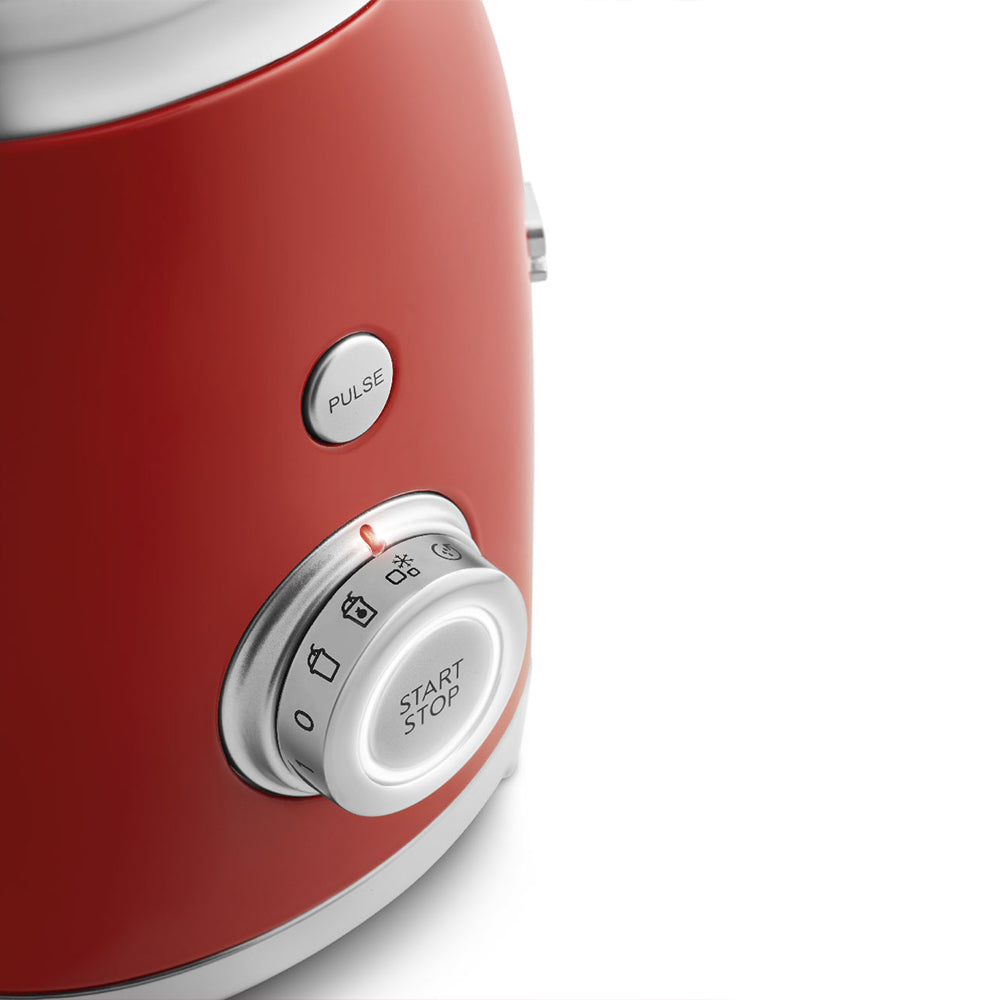 Smeg BLF03RDEU Frullatore 800w 4vel. Titan Renew Rosso