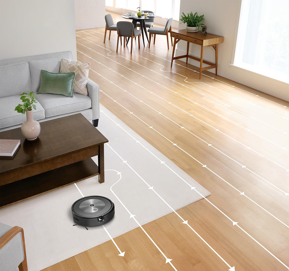 Irobot ROOMBACOMBOJ5 Robot Aspir.+lava 0.3lt Aut.90min. Wifi Grafite