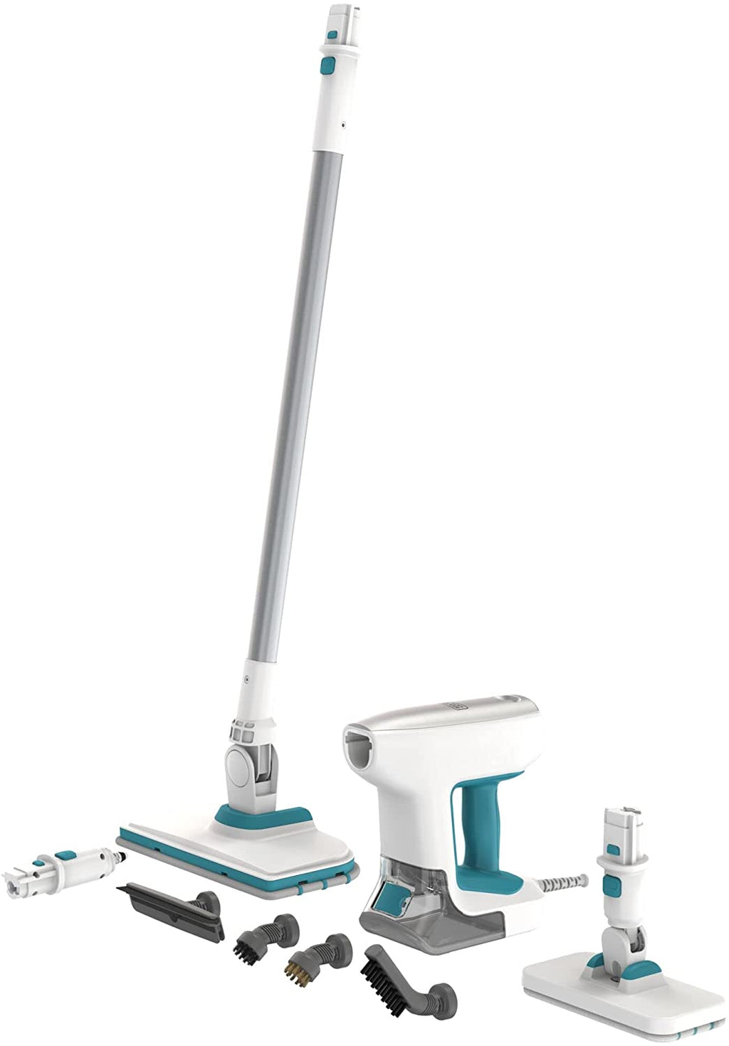 Black+decker BHSM15FX08 Scopa A Vapore 1500w 500ml Steam-mop +